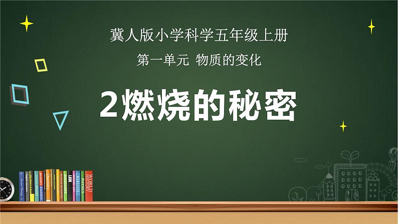 1.2燃烧的秘密（课件）冀人版科学五年级上册01