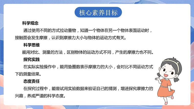 【核心素养目标】教科版小学科学四年级上册3.5《运动与摩擦力》课件第2页