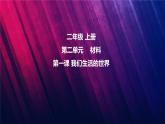 教科版二上第2单元第1课-我们生活的世界 课件