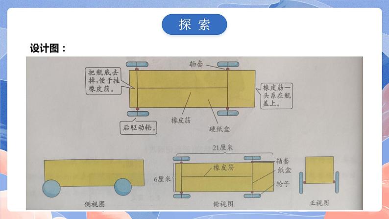 【核心素养目标】教科版小学科学四年级上册3.7《设计制作小车（一）》 课件+教案(含教学反思)07