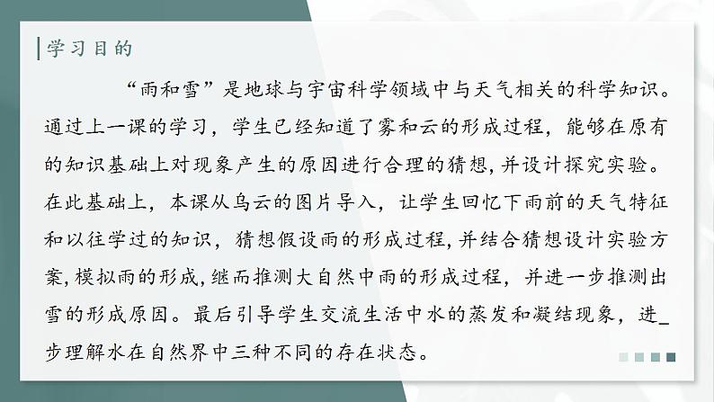 大象版科学六年级上册 2.2 雨和雪 教学课件+同步练习04