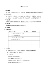 小学科学教科版 (2017)三年级上册8.它们发生了什么变化优秀当堂检测题