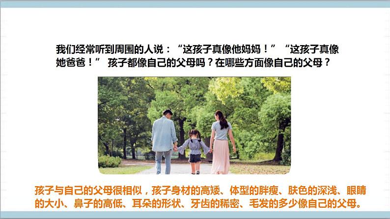 【核心素养】人教鄂教版科学五上 2.5《孩子与父母》课件+教案+分层练习（含答案）06
