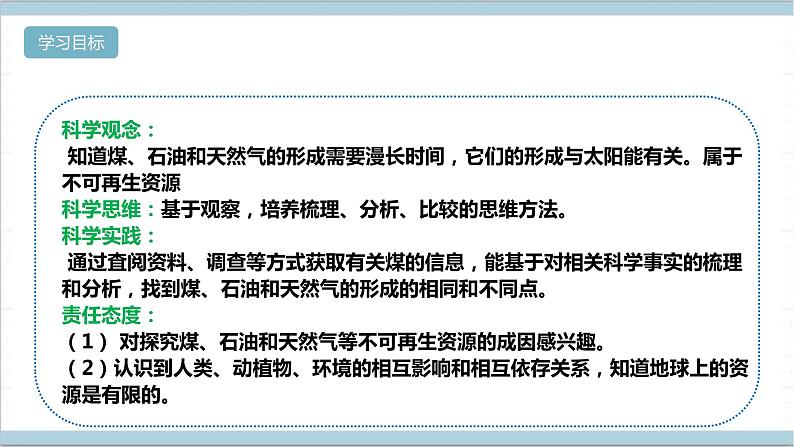 【核心素养】人教鄂教版科学六上 4.13《煤、石油和天然气》课件+教案+分层练习（含答案）02