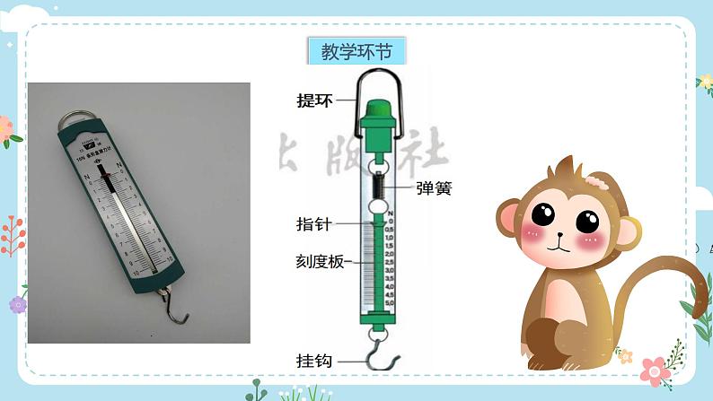 【核心素养目标】教科版小学科学四年级上册第一单元第3.4课时《弹簧测力计》课件+教案+同步练习（含答案和教学反思）04