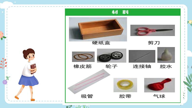 【核心素养目标】教科版小学科学四年级上册第一单元第3.7时《设计制作小车》课件+教案+同步练习（含答案和教学反思） - 副本06