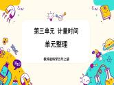 教科版五上第三单元《计量时间》单元整理（课件PPT+教案）