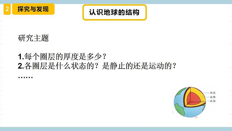 冀人版科学五年级上册 10《精编地球的内部》课件+素材05