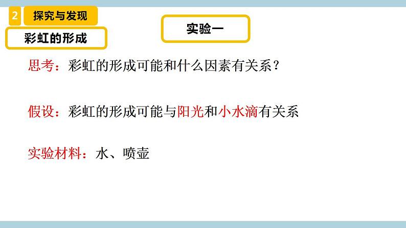 冀人版科学五年级上册 17《精编彩虹的形成》课件+素材06