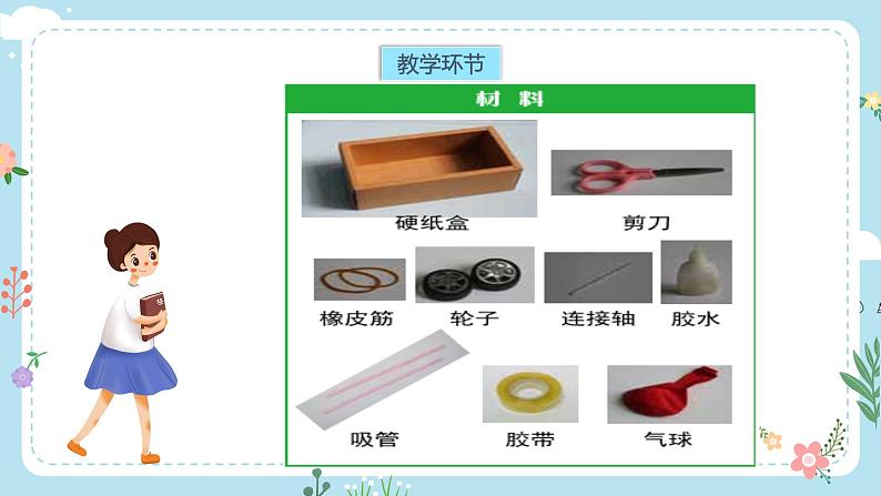 【核心素养目标】教科版小学科学四年级上册第三单元第3.8时《设计制作小车2》课件+教案+同步练习（含答案和教学反思）03