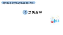 小学科学教科版 (2017)三年级上册6.加快溶解教学ppt课件