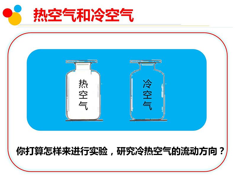 小学科学苏教版三年级上册第一单元3热空气和冷空气教学课件（2023秋）第7页