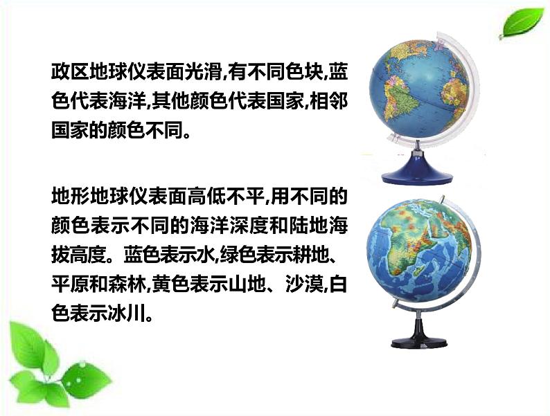 小学科学苏教版五年级上册9《地球的表面》教学课件（2023秋）第4页