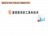 小学科学教科版六年级上册《工具与技术》单元第1课《紧密联系的工具与技术》教学课件（2023秋新课标版）