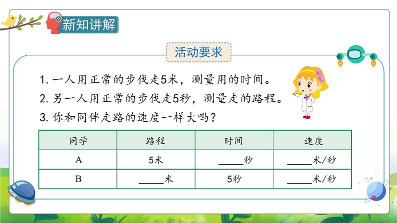 2.7《运动的快慢》教学PPT+教案设计07