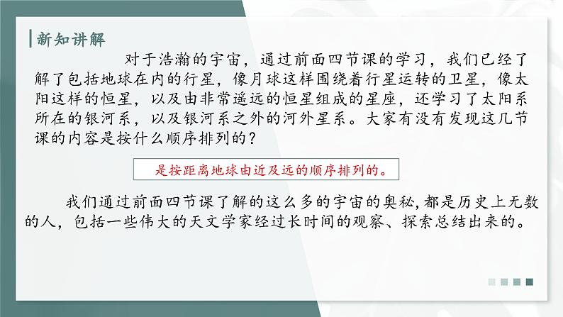 大象版科学六年级上册 第3.5课 浩瀚宇宙 教学课件08