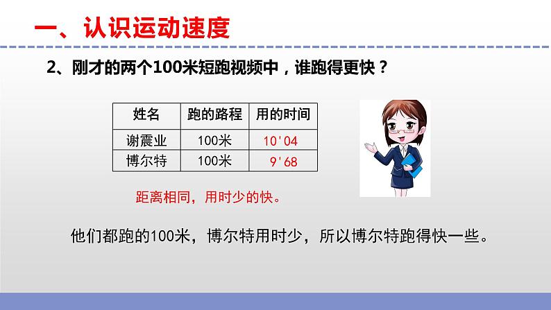 苏教版小学科学四上第二单元《7 运动的快慢》课件PPT+视频素材06