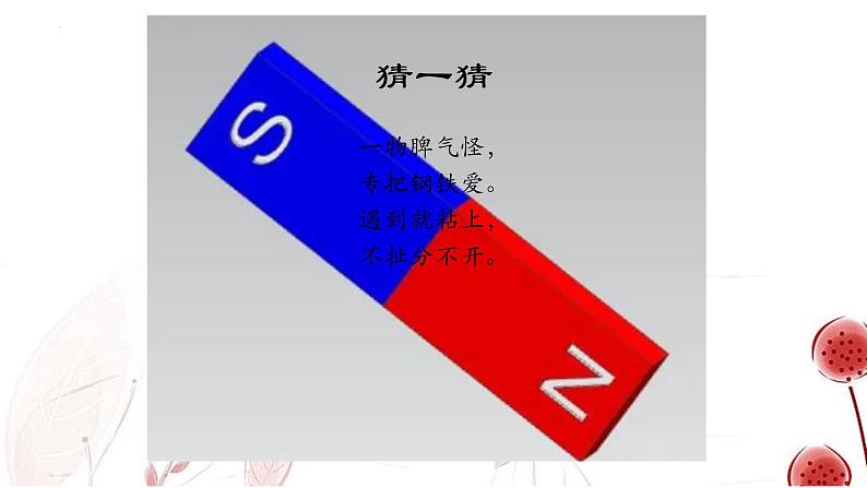 大象版一年级上册科学4.1磁铁小屋教学课件第2页