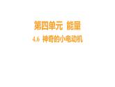 4.6 神奇的小电动机（习题课件）六年级上册科学教科版