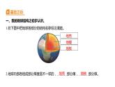 2.2 地球的结构习题课件 五年级科学上册 教科版