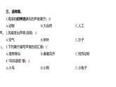 1.1 听听声音 (习题课件) 四年级上册科学教科版
