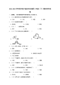 2022-2023学年贵州省六盘水市水城区三年级下学期期末科学试卷（含解析）