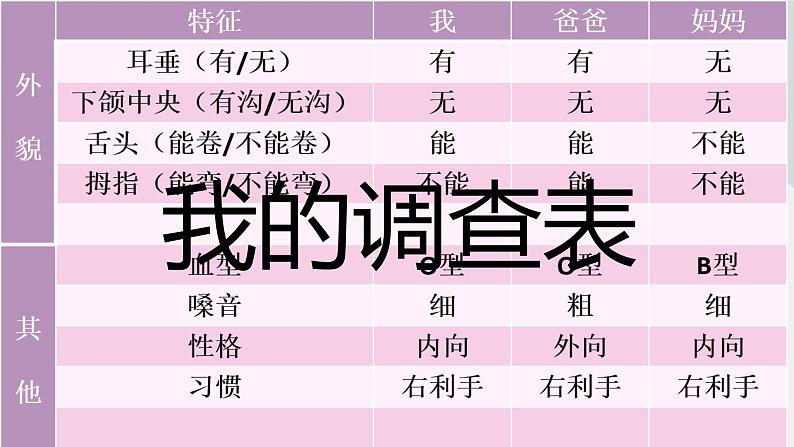 苏教版科学六年级上册 第6课 生物的变异 教学课件+同步练习+同步教案05