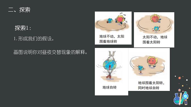 教科版科学六上2.2《昼夜交替现象》课件+教学设计+素材04