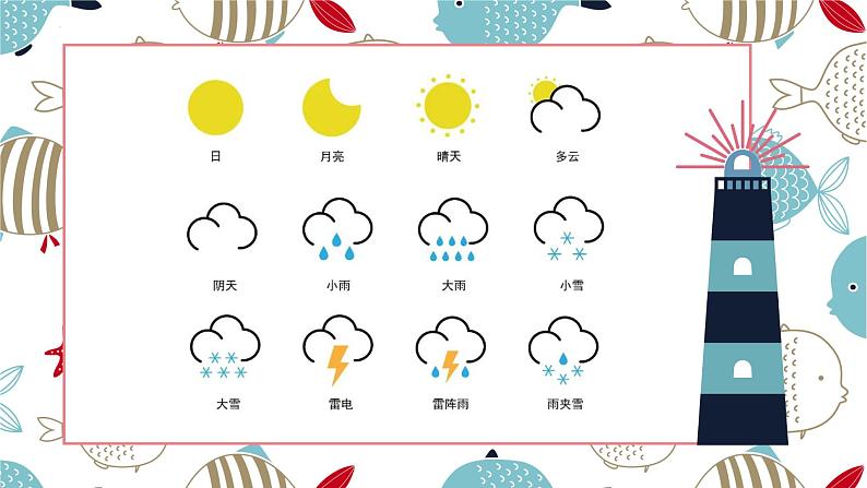 人教版二年级下册科学1.3《天气早知道》教学课件08