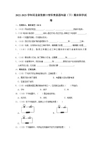 2022-2023学年河北省张家口市怀来县四年级下学期期末科学试卷（含解析）