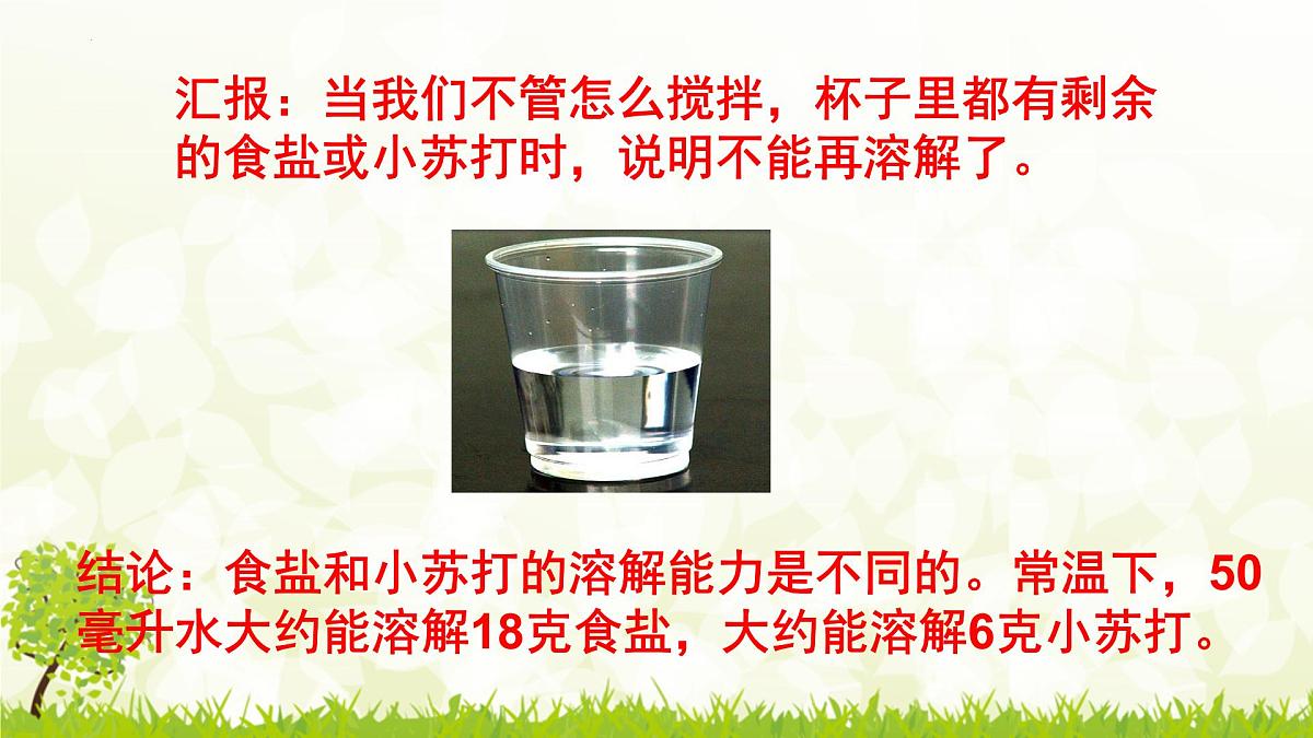 三年级教科版上册科学《溶解与分离》教学课件第6页