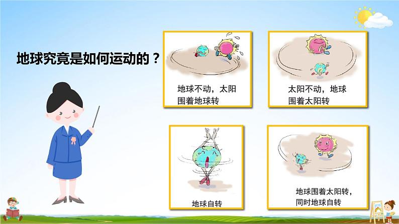 教科版小学六年级科学上册《二 地球的运动 第3课 人类认识地球运动的历史》课堂教学课件PPT公开课第3页