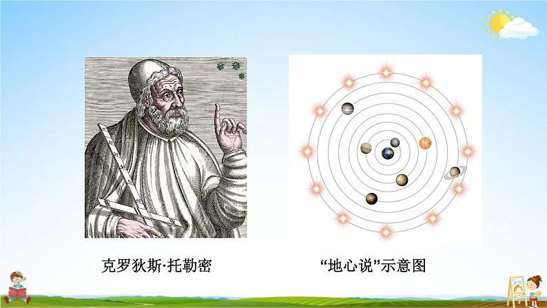 教科版小学六年级科学上册《二 地球的运动 第3课 人类认识地球运动的历史》课堂教学课件PPT公开课第5页