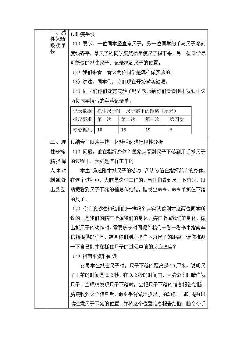 新湘科版科学五年级上册1-3.保护我们的脑课件+教学设计+学习任务单+课后练习02