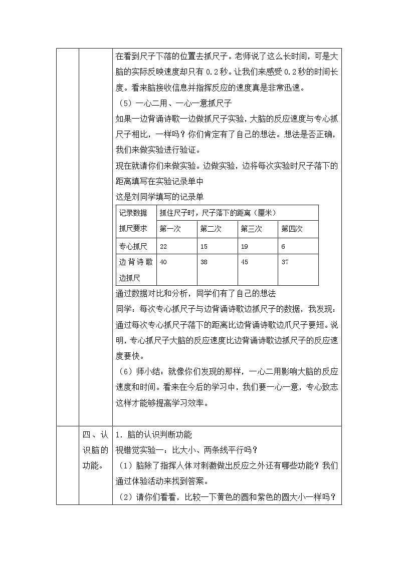 新湘科版科学五年级上册1-3.保护我们的脑课件+教学设计+学习任务单+课后练习03