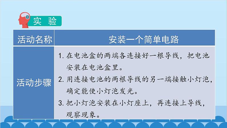 教科版（2017秋）科学四年级下册 2.3《简易电路》课件04