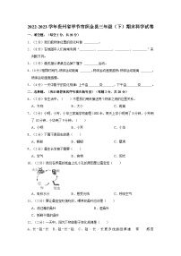 48，贵州省毕节市织金县2022-2023学年三年级下学期期末科学试卷