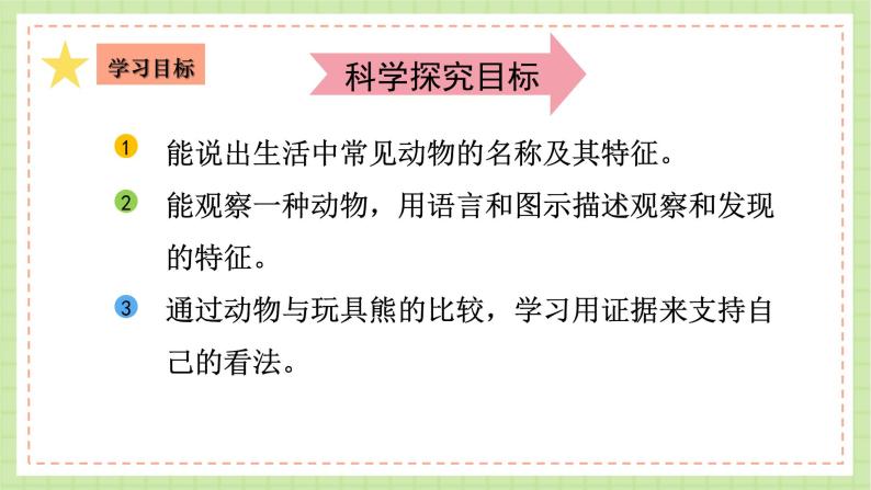 教科版科学一下 2.1 《我们知道的动物》课件+视频05