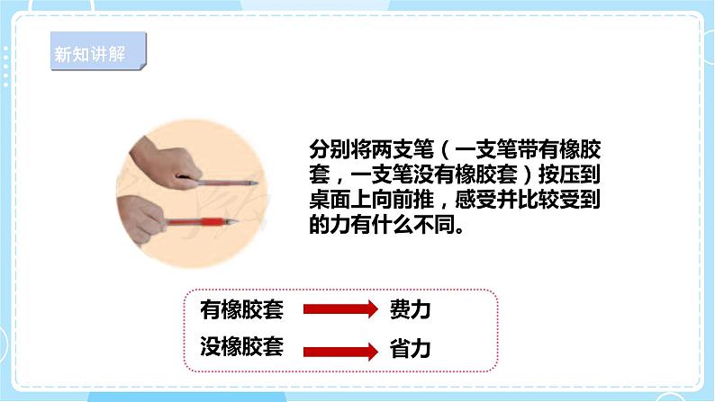 【人教鄂教版】三下科学  4.13《笔杆上橡胶套的作用》（课件+教案+同步练习）06