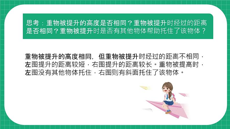 【核心素养】冀教版小学科学五年级下册 20.斜面的作用    课件+教案(含教学反思)08