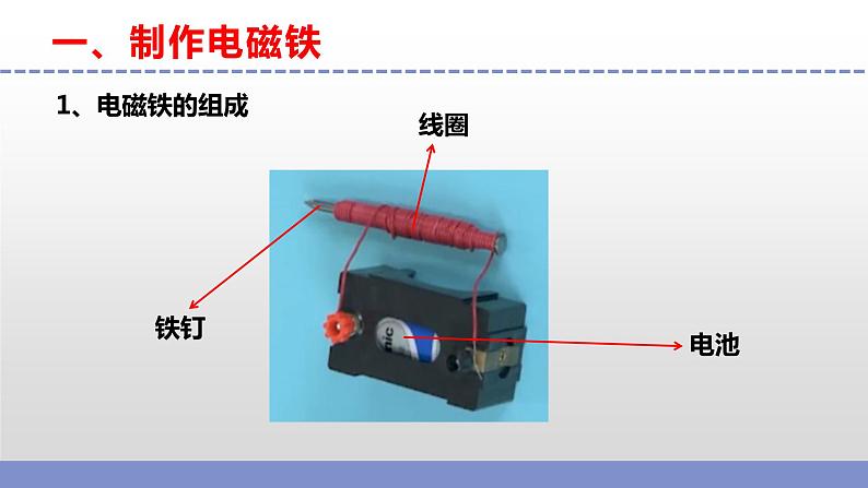 苏教版小学科学六下第一单元《4.电磁铁》课件+教案+视频+作业05