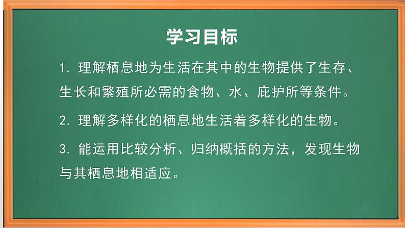 苏教版小学科学六下第二单元《5.多样的栖息地》课件+教案+视频+作业02