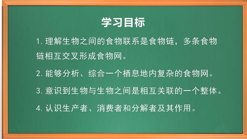 苏教版小学科学六下第二单元《6.有趣的食物链》课件+教案+视频+作业02