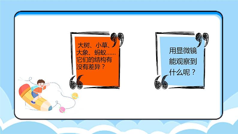 湘教版版小学科学五年级下册1《神奇的显微镜》课件第3页