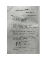 江苏省徐州市泉山区2023-2024学年三年级上学期1月期末科学试题