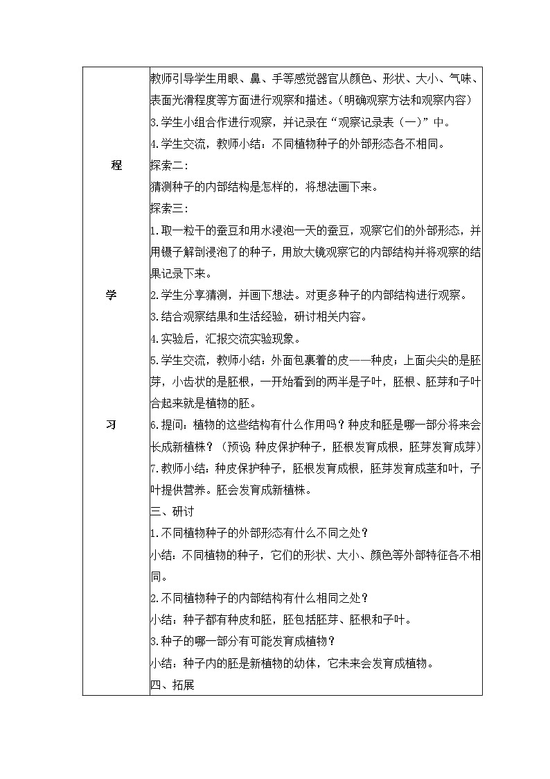 教科版科学四年级下册 1.1 种子里孕育着新生命 同步课件+教案+音视频素材02