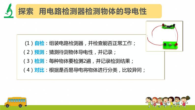 教科版科学四年级下册 2.6 导体和绝缘体 同步课件+教案+音视频素材05