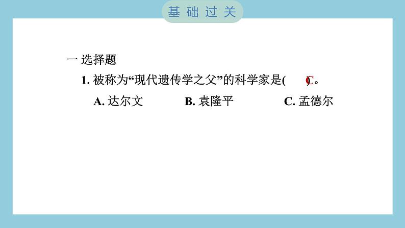 2.3 形形色色的植物（习题课件）-2023-2024学年科学六年级下册教科版02