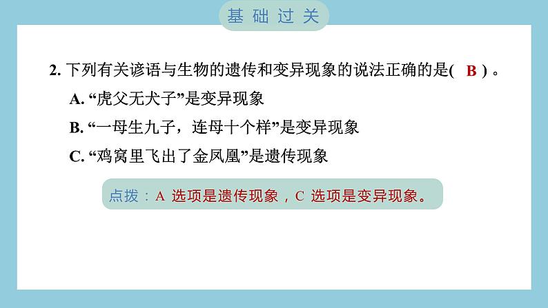 2.4 多种多样的动物（习题课件）-2023-2024学年科学六年级下册教科版03