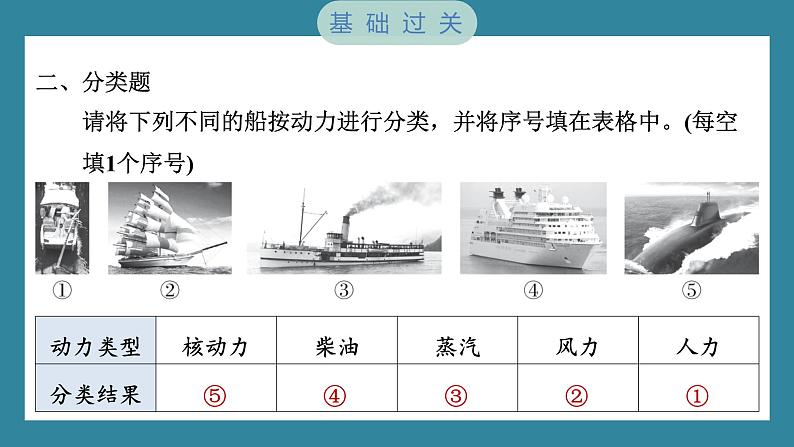 2.5 给船装上动力（习题课件）-2023-2024学年科学五年级下册教科版07